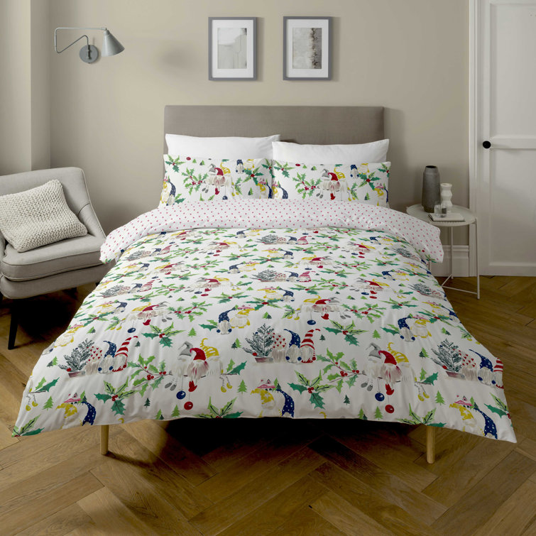 Maturi Synthetic Kingsize Duvet Cover Set Wayfair.co.uk